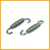 Partuto 10pcs 59mm Multicolor Motorcycle Exhaust Pipe Swivel Springs Replacement