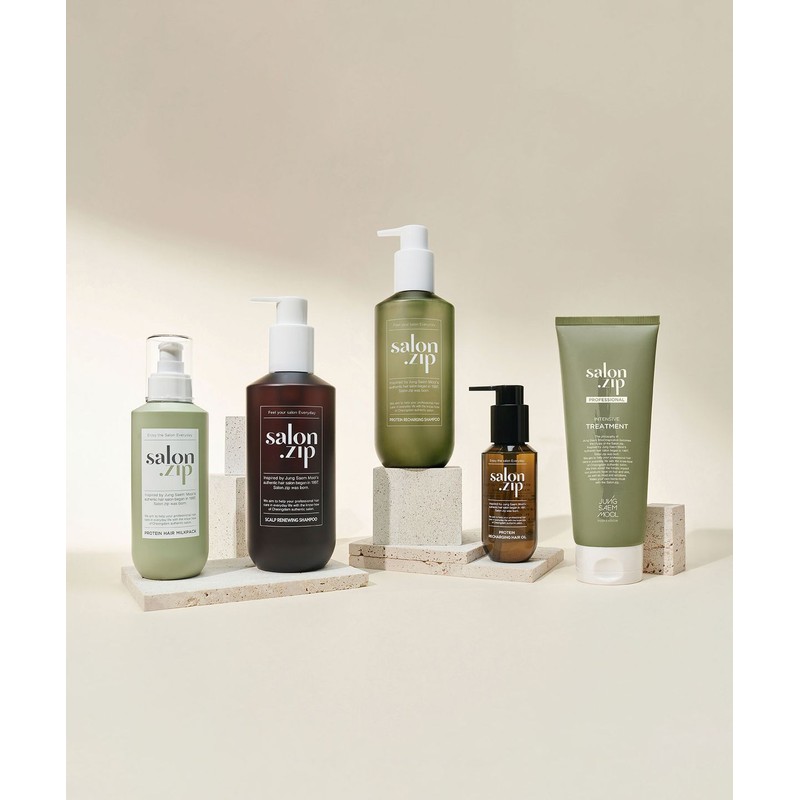 Jung Saem Mool Salon Protein Recharging Shampoo 400g (50g Recharging