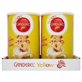 ( 2 Pack ) Canderel Yellow Granular Low Calorie Sweetener 500g