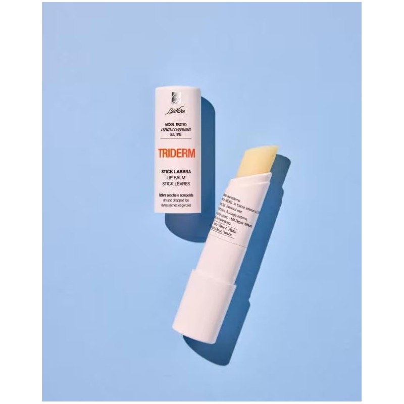 BioNike Triderm Xeramed, Stick Labbra Idratante, per Labbra Secche e