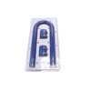 1 Set Blue 36" Long Universal Flexible Stainless Steel Radiator