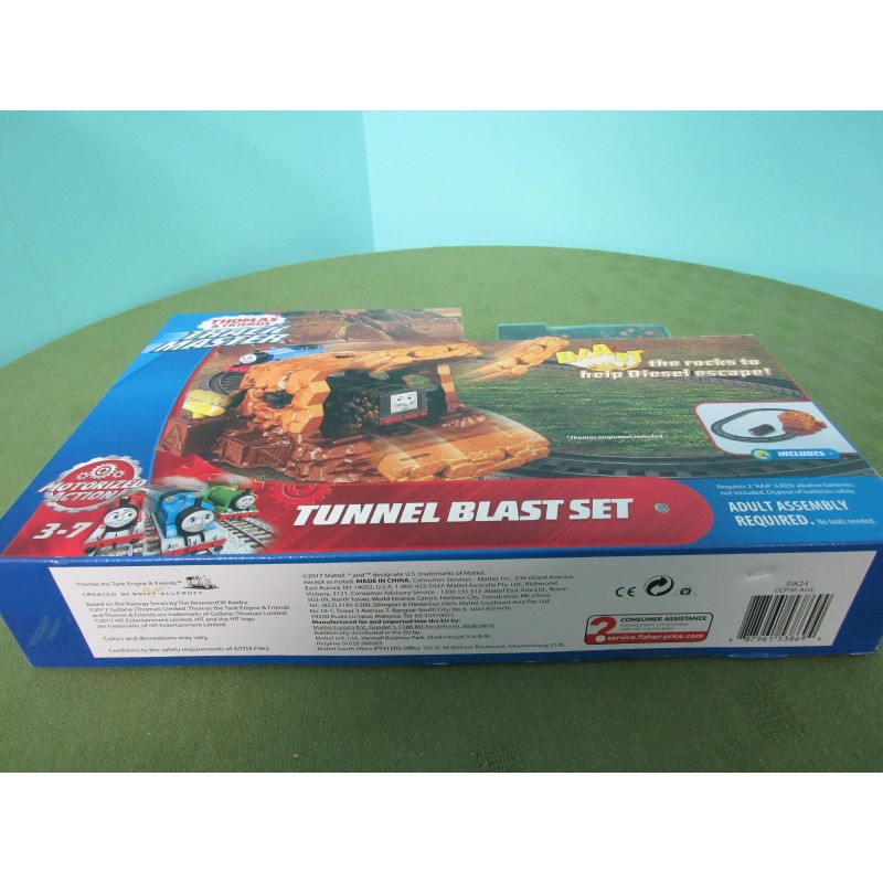 Fisher-Price Thomas & Friends TrackMaster Motorized Tunnel Blast Train Track