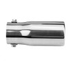 aqxreight Tailpipe, Car Modification Stainless Steel Exhaust Pipe, Rear Tailpipe,