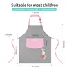 Viedouce Aprons for Children School, Waterproof Children's Apron Girls, Children's
