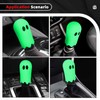 Glow Ghost Shift Knob - Universal Gear Knob w/ 3
