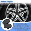 UHANBUT 4PCS Car Wheel Center Caps, ABS Snap-in Rim Center