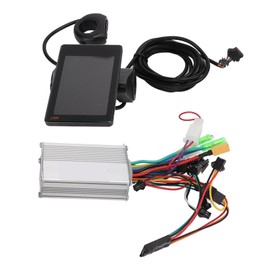 Electric Bike MTB Brushless Motor Controller Kit 24/36/48V 350W 3 Modes M6T Vertical LCD Display