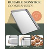 Baking Sheet Set of 2, Commercial Grade Stainless Steel Cookie