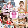 SOCOLER 2 Pack Kids Painting Apron, Toddler Art Smock Waterproof,Children