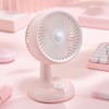 Desktop Fan Strong Wind Quiet Operation Portable USB Rechargeable Fan