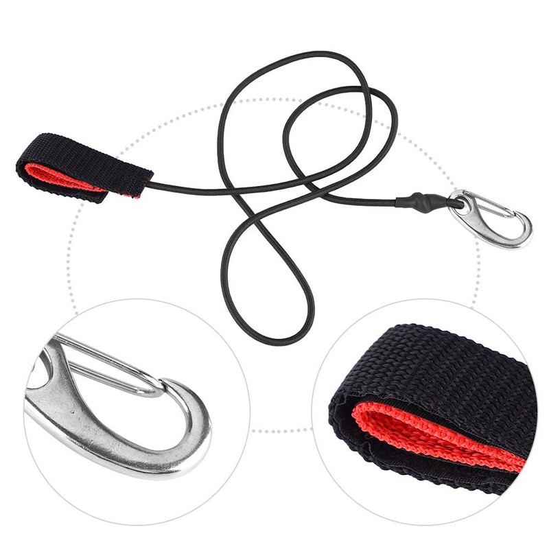 TOPINCN Paddle Lead for Boats, Adjustable Paddle Safety Lead, Lightweight,