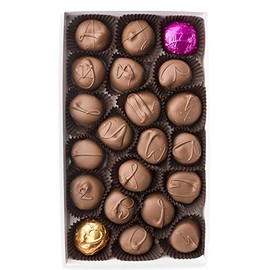 Mrs. Cavanaugh’s 2 lb Creams without Nuts Mixed (Milk 65% & Dark 35%) Chocolate