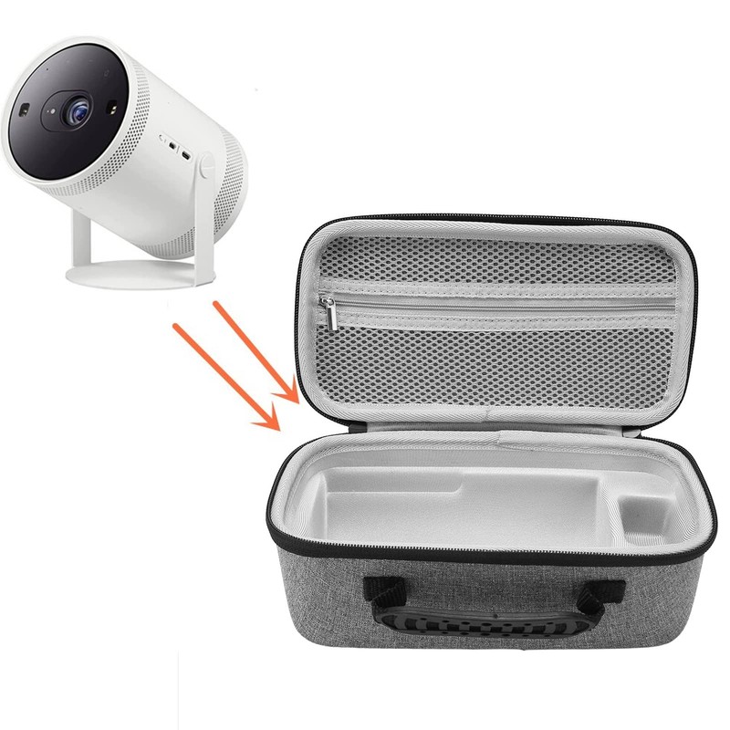 Case for Capsule 3 1080P Projector, EVA Waterproof Shakeproof Bag,
