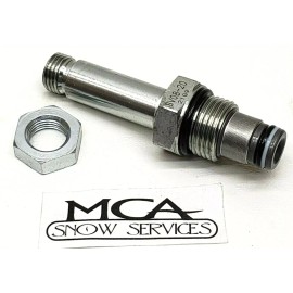 AFTERMARKET BOSS SNOW PLOW CARTRIDGE VALVE W/NUT HYD01637 #20 AFTERMARKET