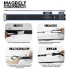 MagBelt 2 - Black Belt/Silver Buckle (Medium)
