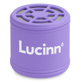 Lucinn Pro Filtered Showerhead Replacement Cartridge – Compatible with Lucinn Pro Filtered Shower Head – Reduces Chlorine, Heavy Metals & Impurities for Softer Skin & Smoother Hair
