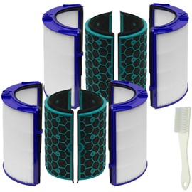 CHAMONNY TP04 Replacement Filter, Compatible with Dyson HP04 TP04 DP04 TP05 DP05 Air Purifier, Compared to Part # 968707-04, 968708-04, 969048-01 (2)