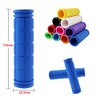 PLATT Bicycle Grips Non-Slip Soft Rubber Bicycle Grips for Bicycle/MTB/BMX