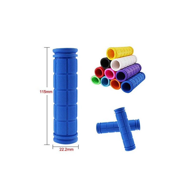 PLATT Bicycle Grips Non-Slip Soft Rubber Bicycle Grips for Bicycle/MTB/BMX