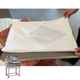 WUMSTOT 16x24 Lower Platen Covers for Heat Press Machine, Heavy-Duty Pad Stabilizer with 8mm Elastic Edges - Commercial DTF Transfers & Bulk Production (Set of 2)