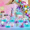 Kotkiddy Pack of 12 Mermaid Party Supplies Mermaid Birthday Honeycomb
