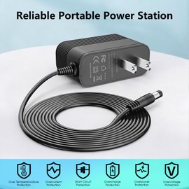 12V Power Adapter for Ossur Cold Rush Therapy Machine Compatible with Leonns/Vive/Arctic Ice Clear Cold Water Therapy Machine Power Cord Adapter