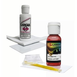 Langka 2oz Blob Eliminator and 1oz Touch-Up Paint Compatible with 2014, Nissan, GT-R, A54, Red Pearl