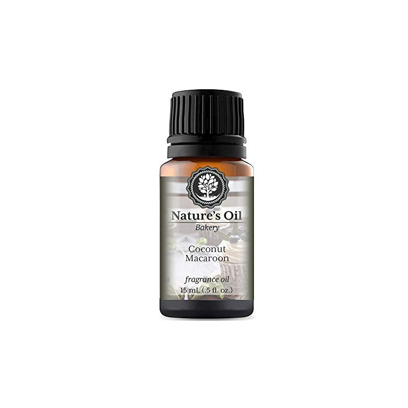 Coconut Macaroon Fragrance Oil (15ml) For Diffusers, Soap Making, Candles,