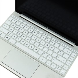 Keyboard Skin Compatible for 2023 HP Envy 2-in-1 14" 14-ES 14-ep 14-em Series, HP Envy X360 2-in-1 15.6" 15-fe 15-fh 15-ey 15-ew & HP Envy X360 16t-h000 Series Laptop (NO Numeric Keypad) (White)