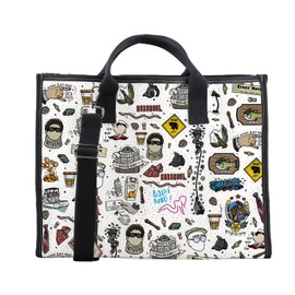 CMNIM Mafia Gift The Sopran-s Character Makeup Bag The Many Saints of Newa-k Movie Gifts for True Crime Lovers Mafia Merch (Sopran-s Character Big CB)