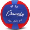 Champion Sports Fabric Volleyball with No-Sting Cover, Indoor - Soft