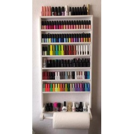 Novedades Brenda Esmaltero  Exhibidor Con Portatoallas 81.5 X 43 Envío Gratis
