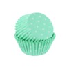 Culpitt Green Polka Dot Cupcake Cases | 250 Baking Cups