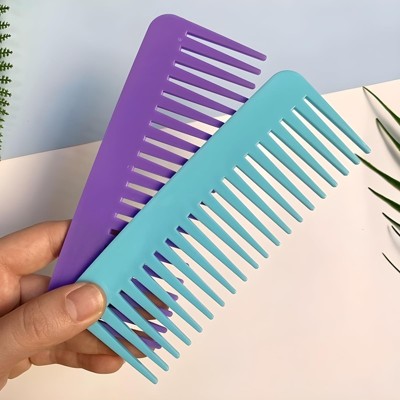3pcs Large Hair Detangling Comb, Wide Tooth for Curly Hair,