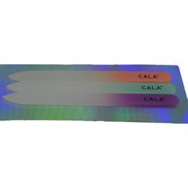 CALA - juego lima de uñas de cristal, 3 piezas