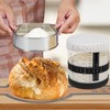 OULOVECO Large Sourdough Starter Jar, Wide Mouth Bread Starter Kit