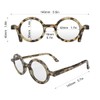 LONDON MOLE® Moley blue light blocking glasses | Cool round