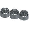 PATIKIL 40mm ID Atrium Drain Grate Cover, 2 Pack Round