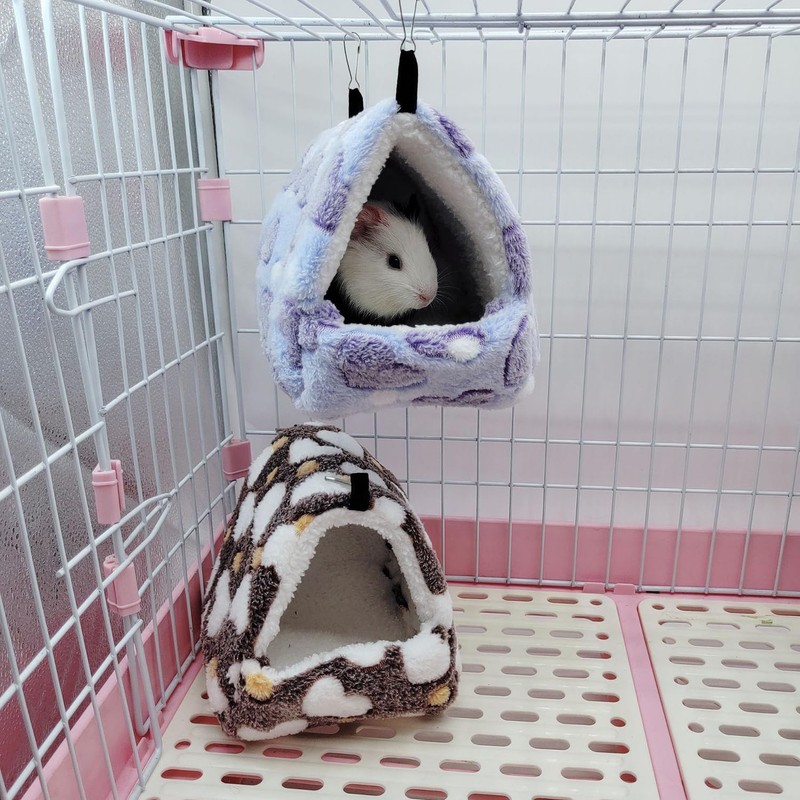 WEILFYONK Hamster Cotton Nest Pet Hamster Hammock Soft Small Animal