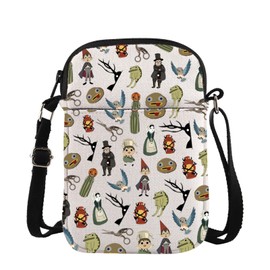 Cartoon TV Show Messenger Bag Gift OTGW Animation Gift Adventure Gregory Host Gift Anime Cartoon Lover Gift, 1, shoulder bag