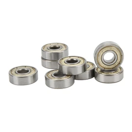 minifinker Skateboard Bearing, High Efficiency ABEC 11 Corrosion Resistance 608ZZ Bearings Low Noise for Roller Skates Dance Boards