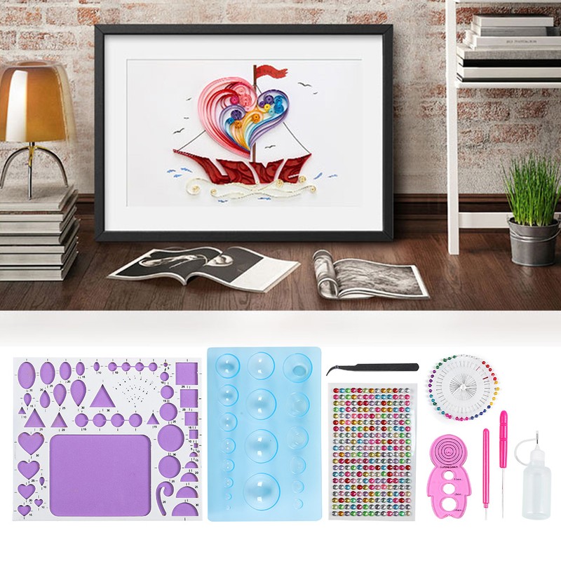 Paper Quilling Tool Set Starter DIY HandMade Art Craft 809