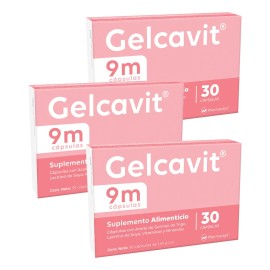 Suplemento Cápsula Gelcaps Vitaminas Lecitina Soya 90g