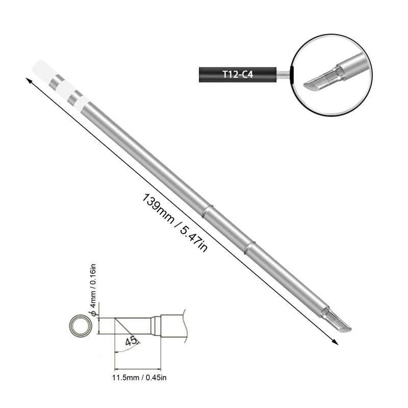 Soldering Iron Tip Solder Bit Welding Head Quick Heating Welder