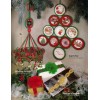 Taurus Publications Mistletoe Mobile, Card Tree & Package Accents #405