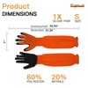 egowz Long Sleeve Gardening Gloves, Multipurpose Heavy Duty Outdoor and