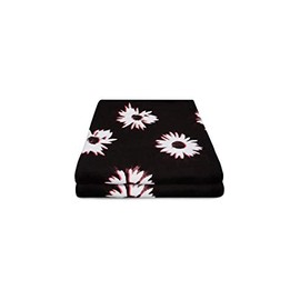 Mystic Quickdry Beach Towel/Beach Towel Black/White