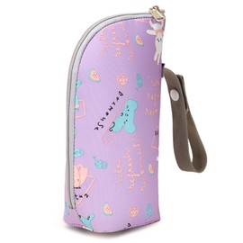 KGDUYC 1 Stück Babyflaschen-Isoliertasche, tragbare Babyflaschen-Tasche für den Kinderwagen auf Reisen, Babyflaschen-Thermostat,baby flaschenwärmer,thermotasche für babyflaschen (Lila)