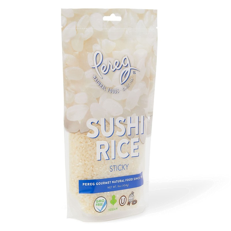 Sushi Rice (16 oz) - White Sticky Short Grain -