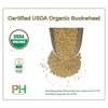 Certified Organic Hulled Buckwheat Groats,Non-GMO, Raw, Vegan, Bulk (2LB)
